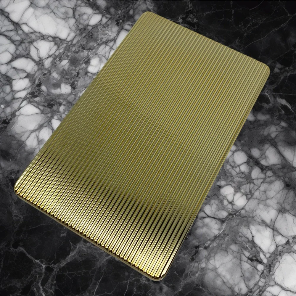 NEW Vintage 1990's Estee Lauder Unused Eyeshadow Blush Palette Gold Compact GWP